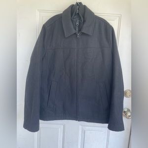 Dockers Wool Blend Zip Up Jacket size M